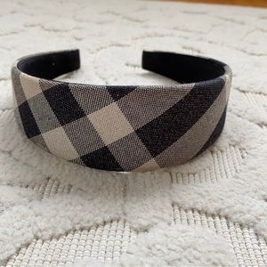 Authentic Burberry headband